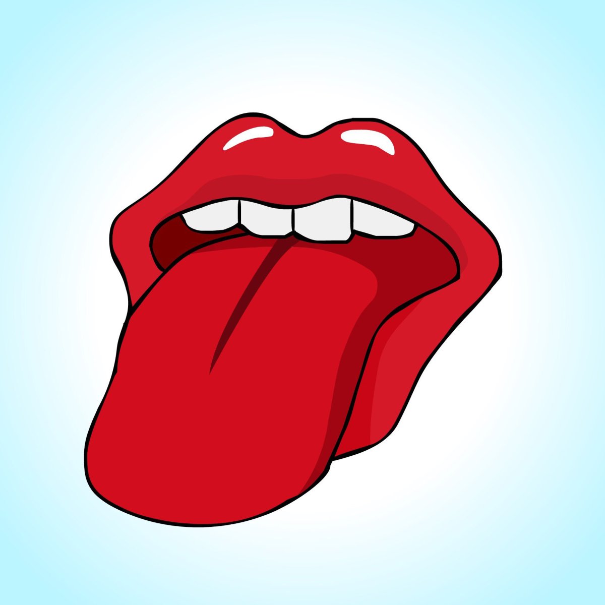 Язык Роллинг стоунз вектор