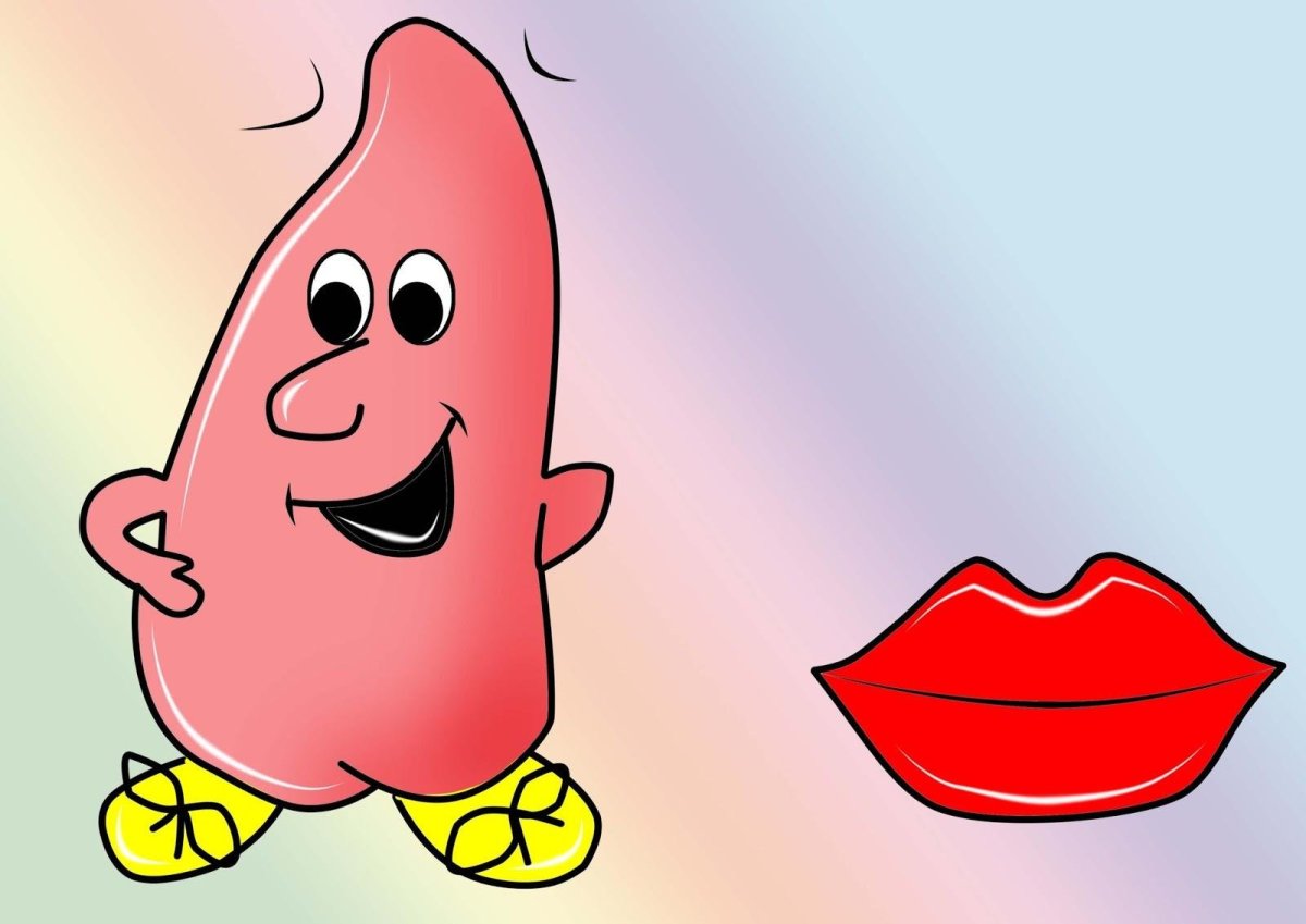 Язык мультяшный