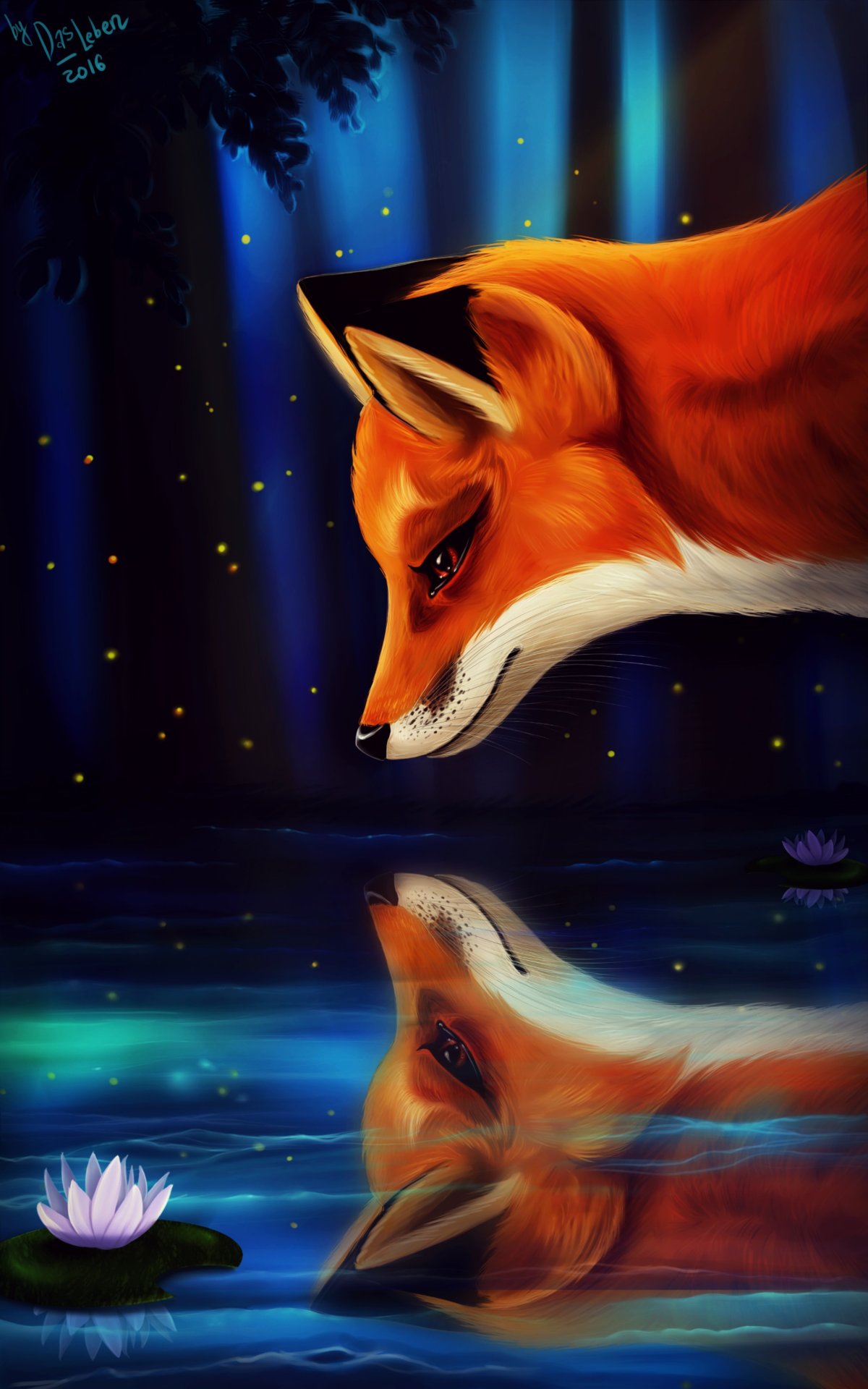 Спокойной ночи Лисичка