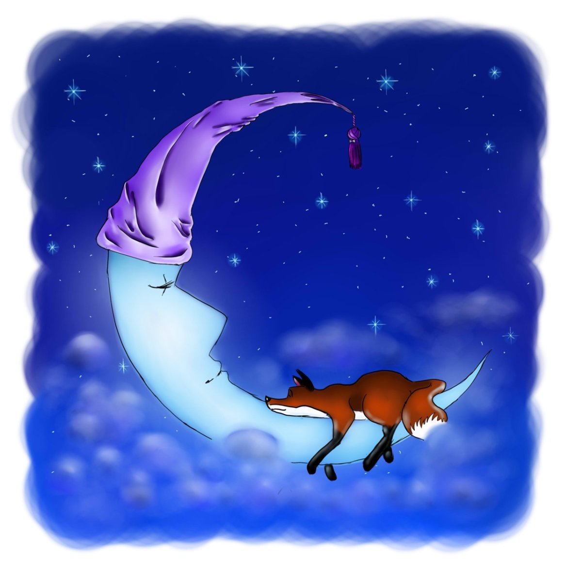 Тетрадь Альт волшебные лисы