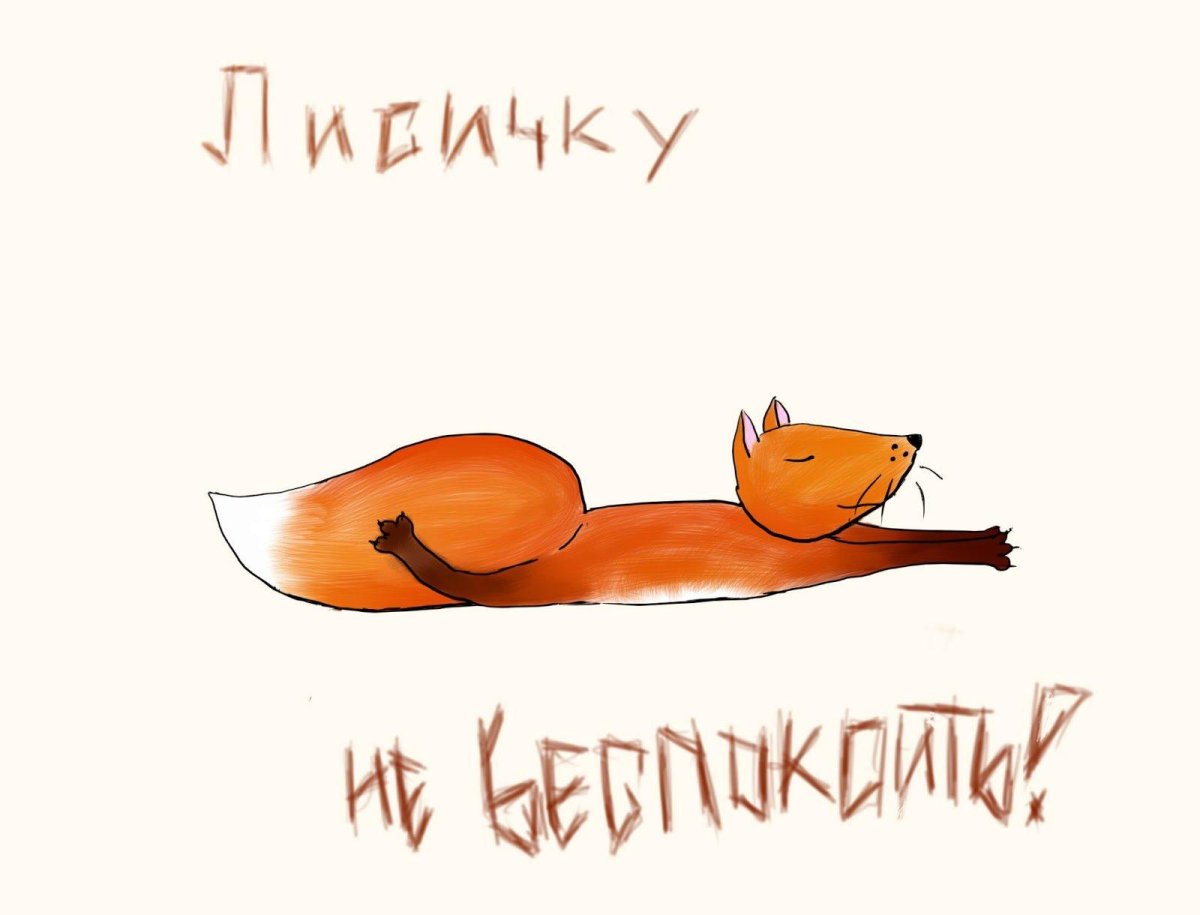 Спящий Лисенок