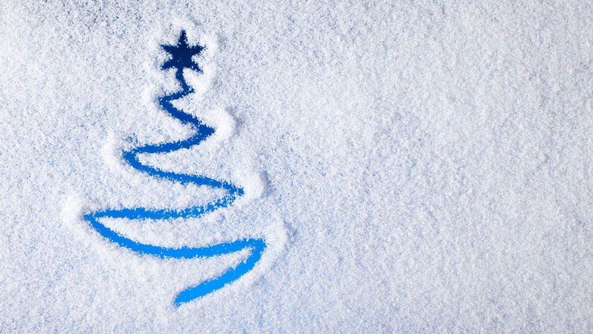 Узоры на снегу