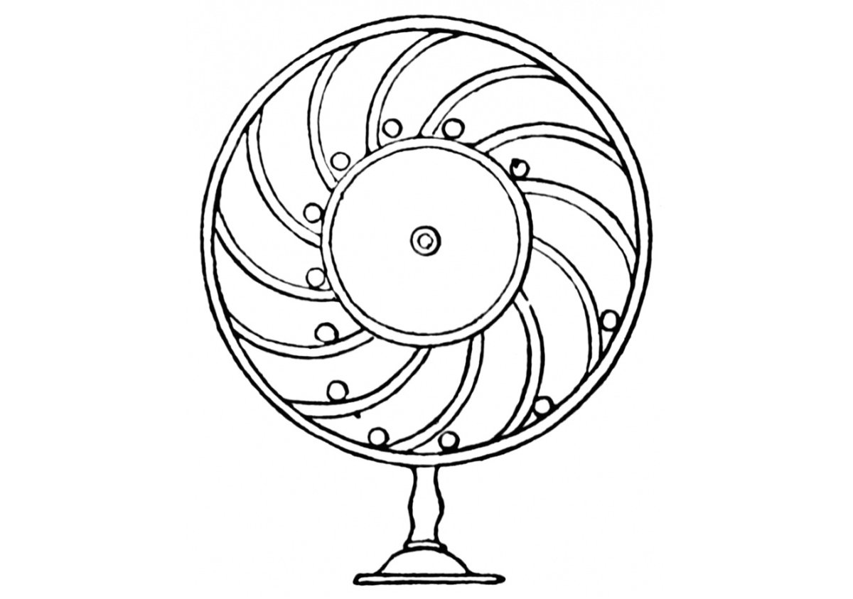 Макет вечного двигателя