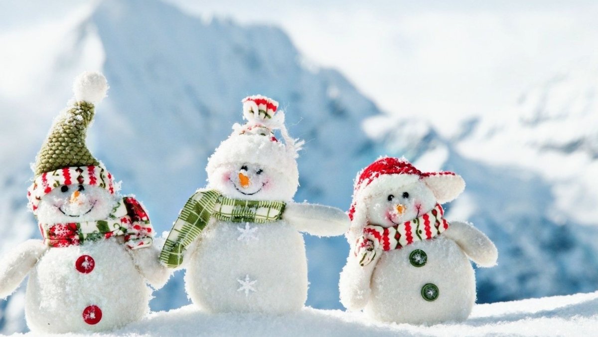 Зимняя обложка для ВК