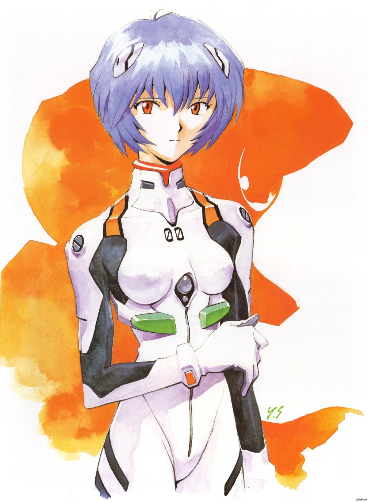 Neon Genesis Evangelion Рей Аянами