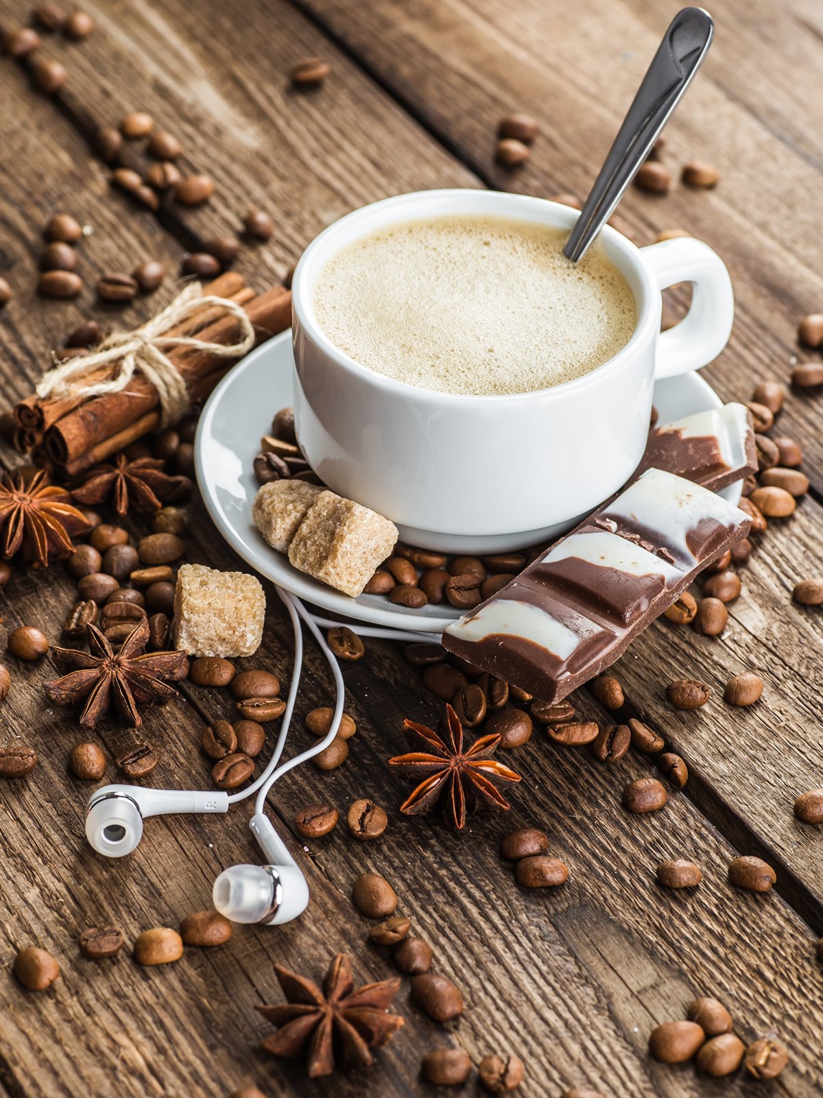 Кофе с корицей