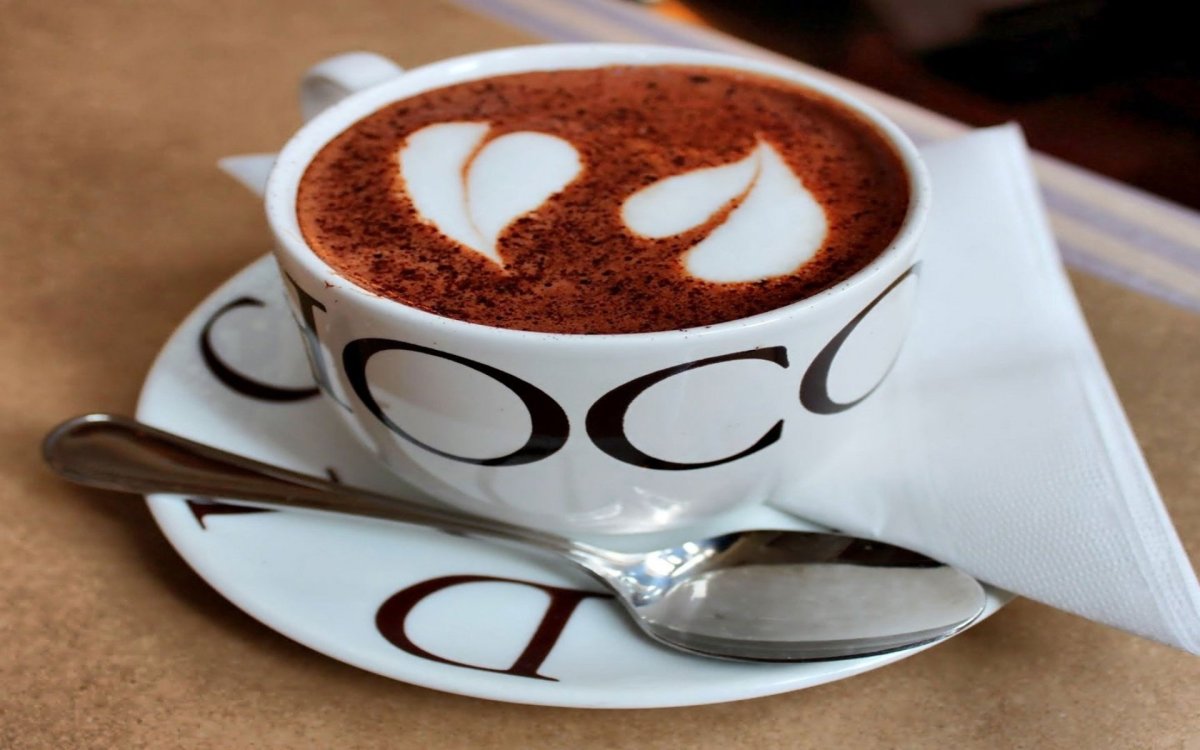 Обои на рабочий стол чашка кофе