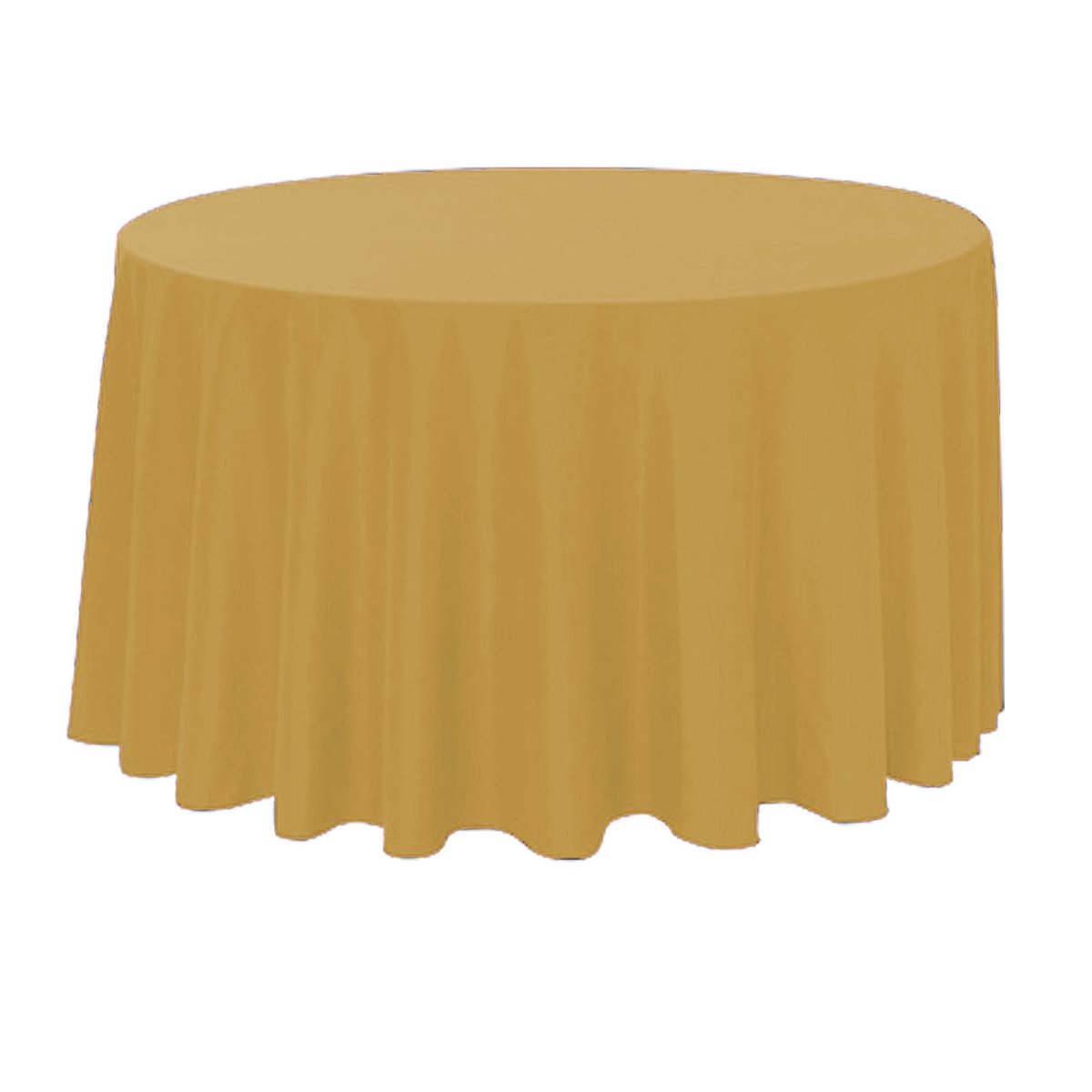 Гладкокрашеная скатерть на столе