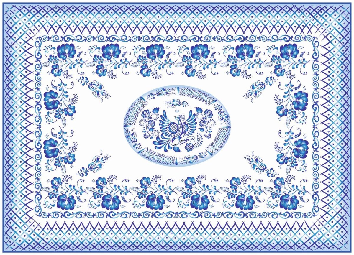 Узоры на скатерти