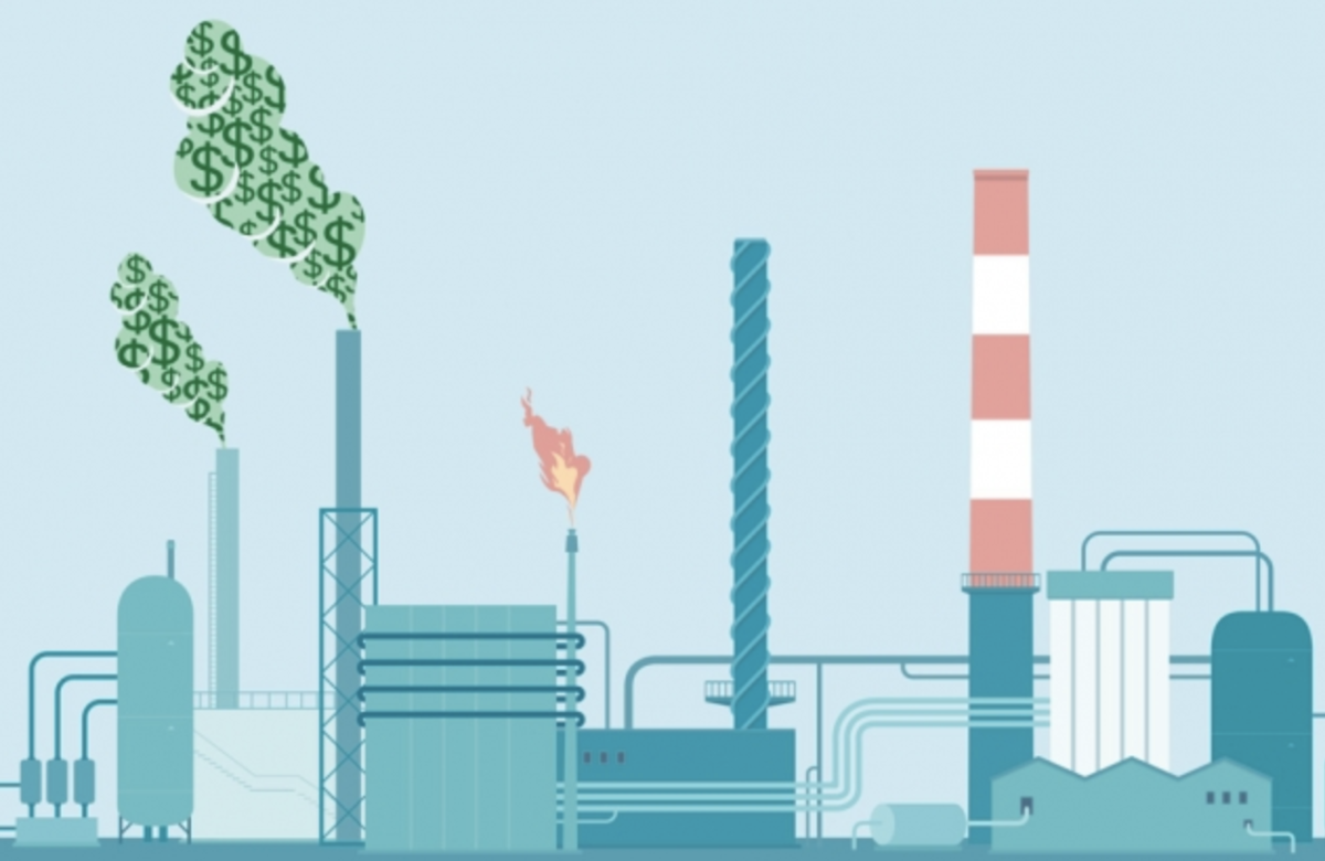 Завод иллюстрация