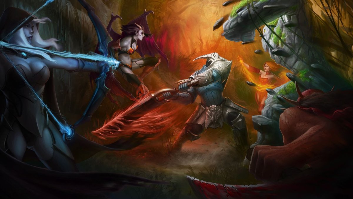 Венга дота 2 арт