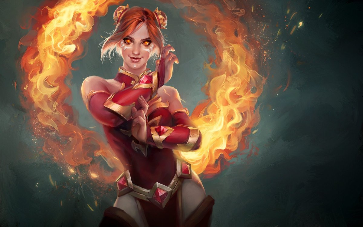 Dota 2 Лина аркана