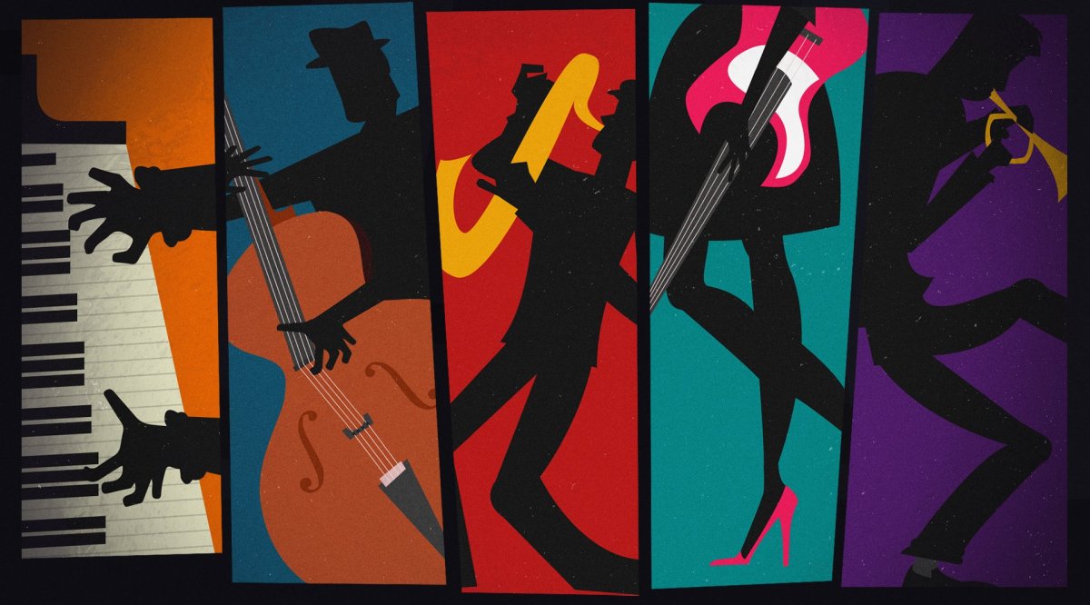 Джаз иллюстрации