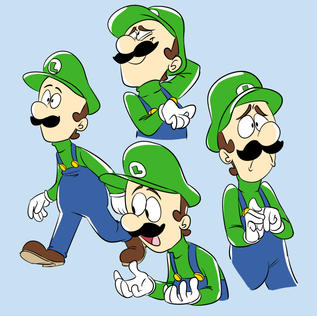 Марио и Луиджи арты