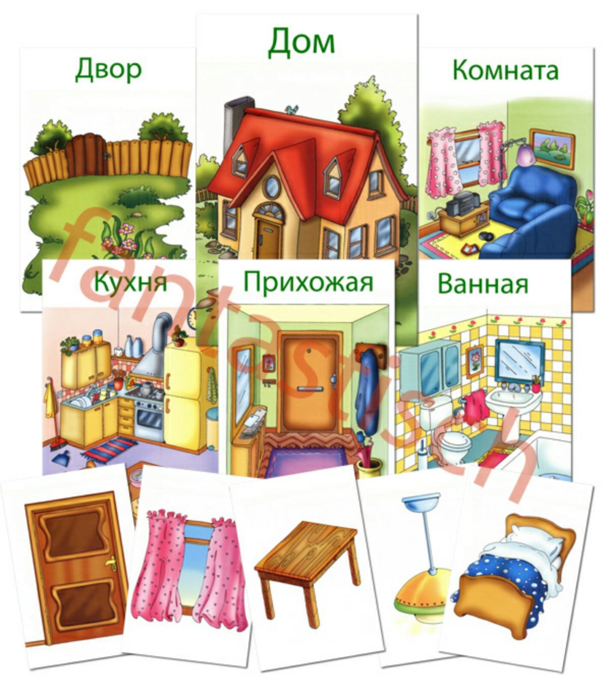 Тема дом для дошкольников