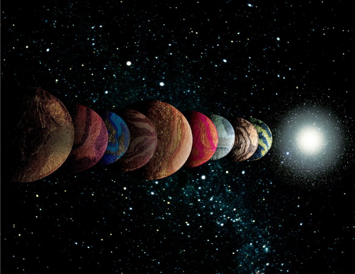 Снимки парада планет