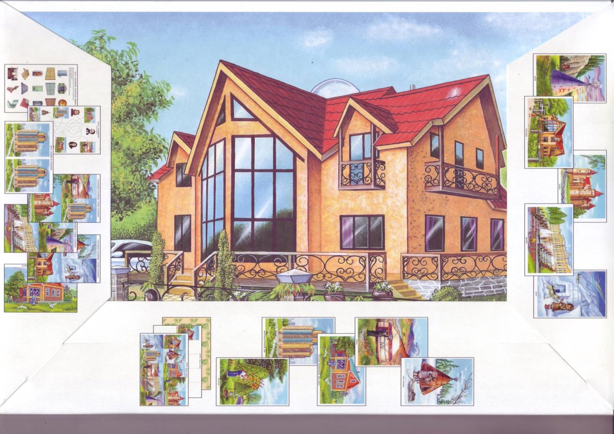 Демонстрационный материал домик