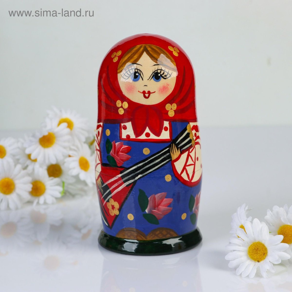 Фон Матрёшки балалайки