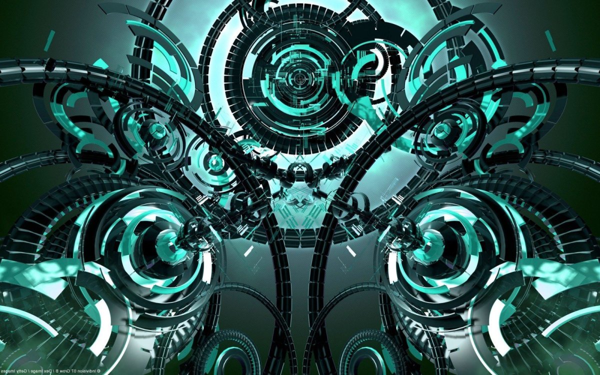 Узор в стиле Техно