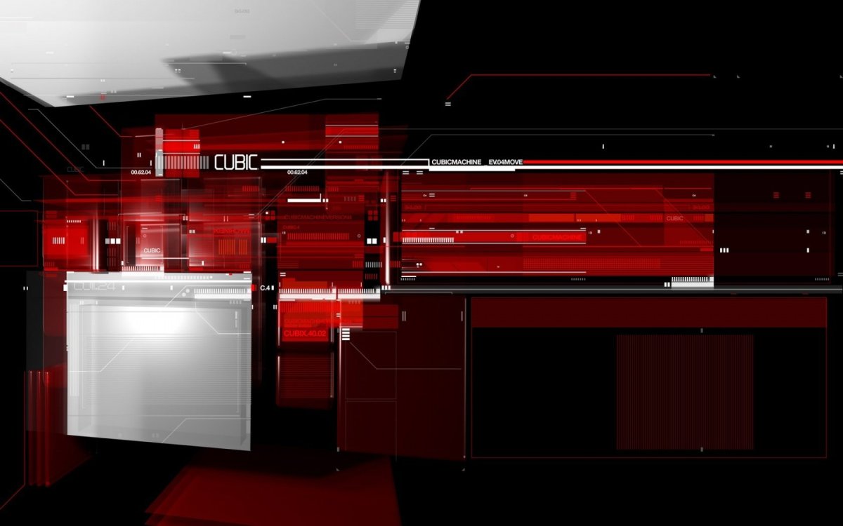 Рабочий стол в стиле Техно