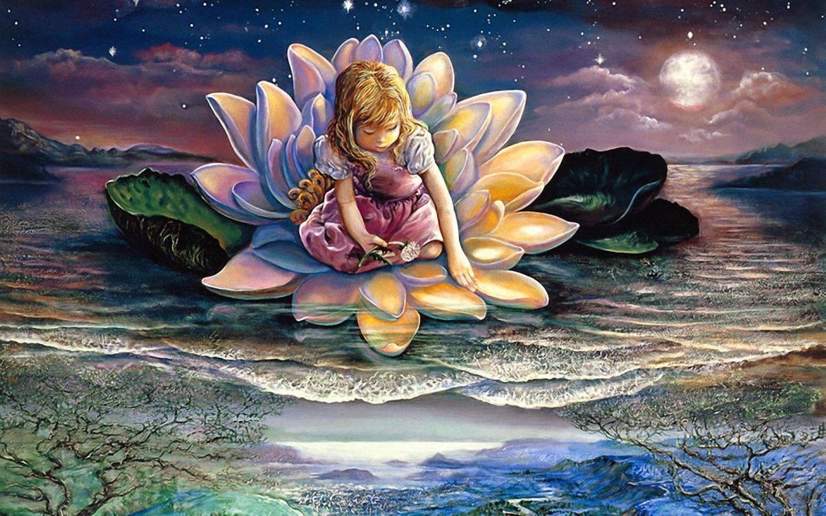 Сказочный мир в цветах