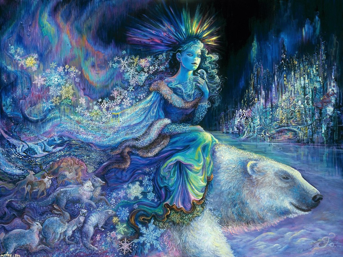 Картины Жозефины Уолл Josephine Wall