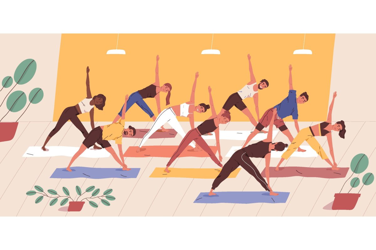 Аэробика рисунок