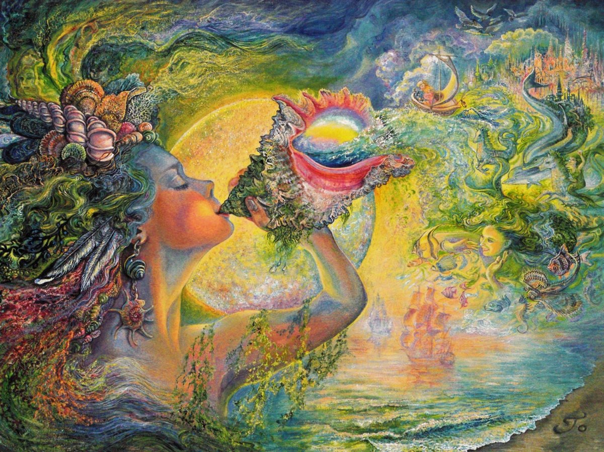 Художница Жозефина Уолл картины