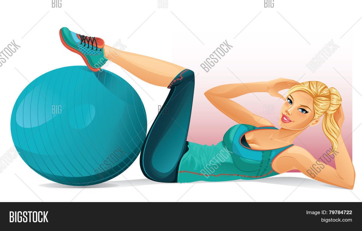 Мультяшные спортивные девочки