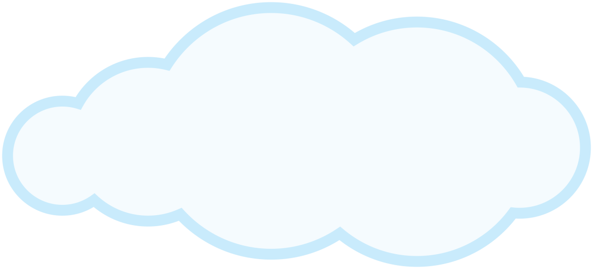 Облачко на прозрачном фоне