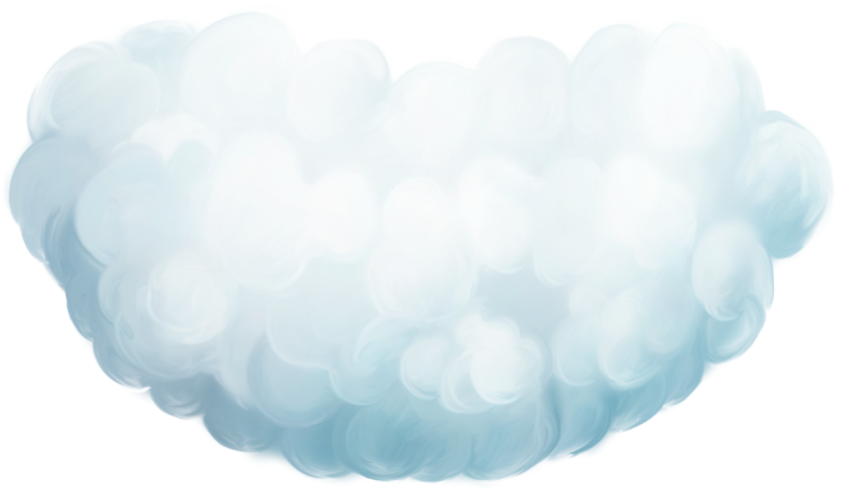 Облака для фотошопа на прозрачном фоне