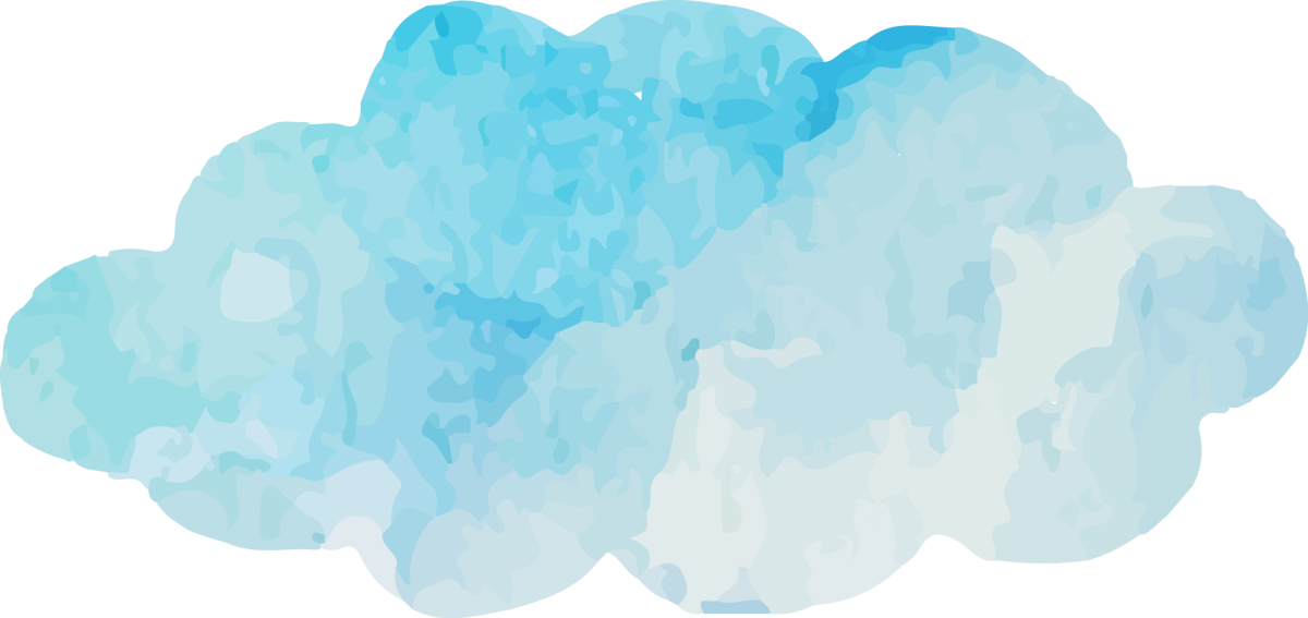 Акварельные облака