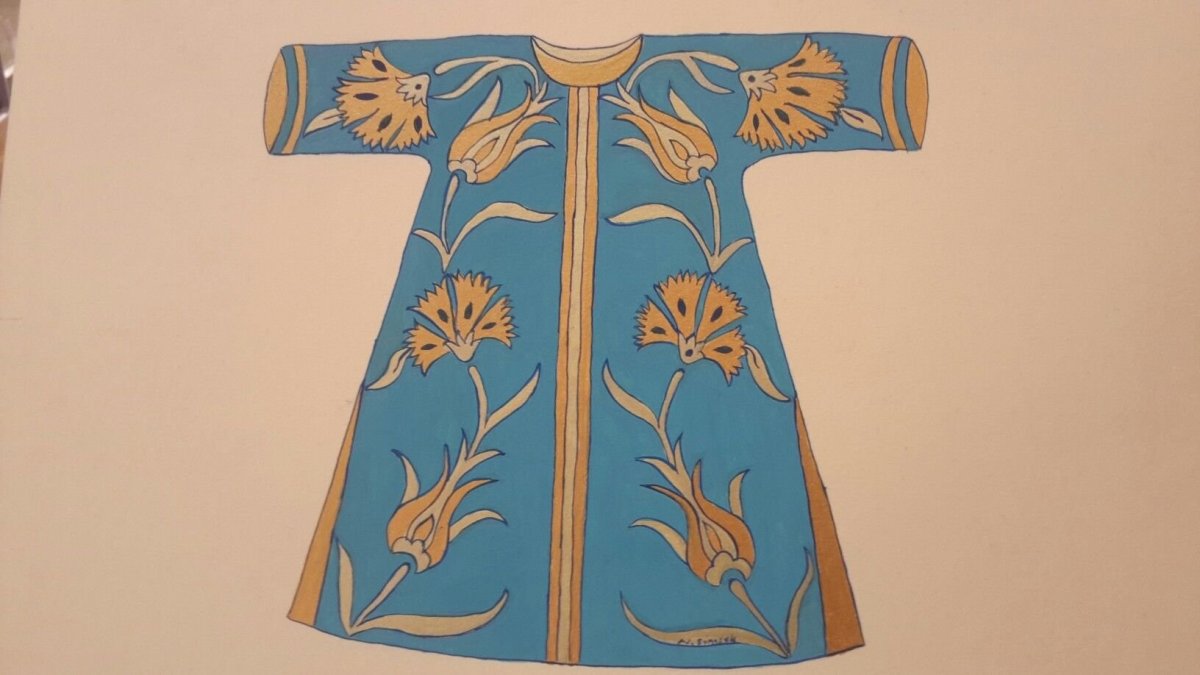 Кафтан иллюстрация