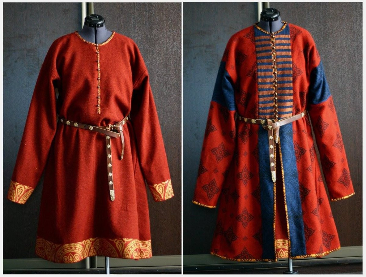 Зипун мужской в древней Руси