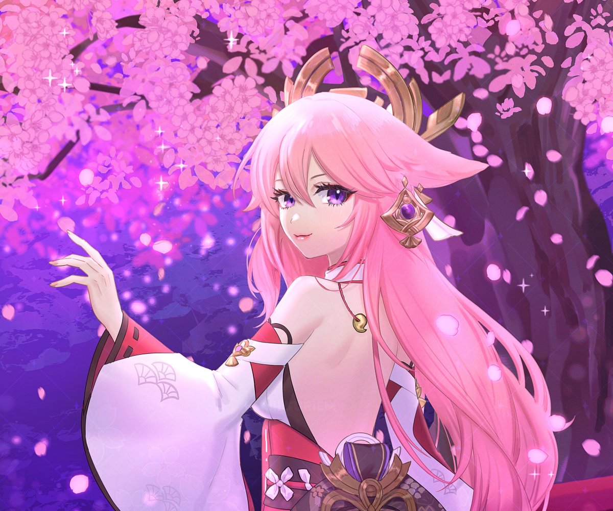 Геншин Импакт YAE Miko