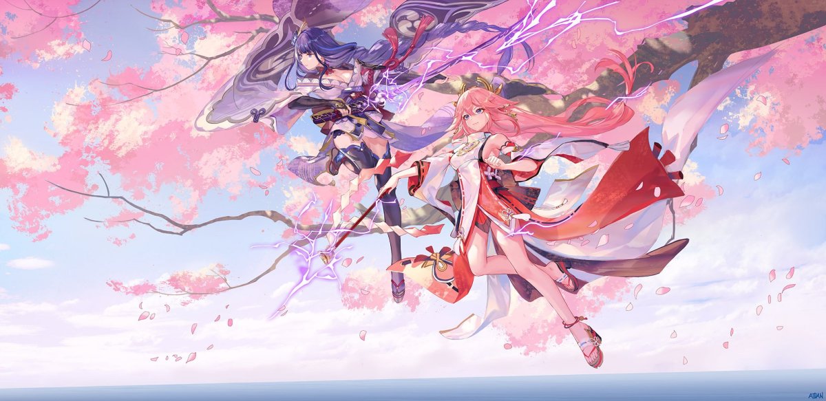 Мико Геншин Импакт