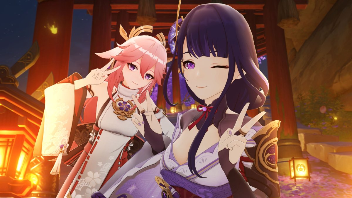 Яэ Мико обои