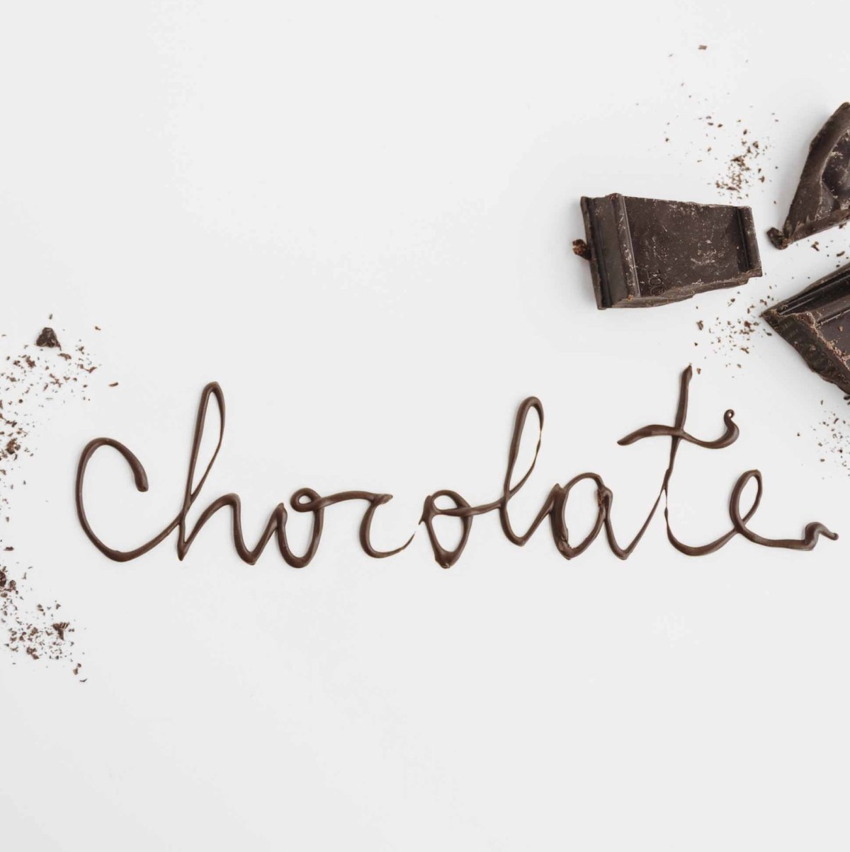 Шоколад надпись