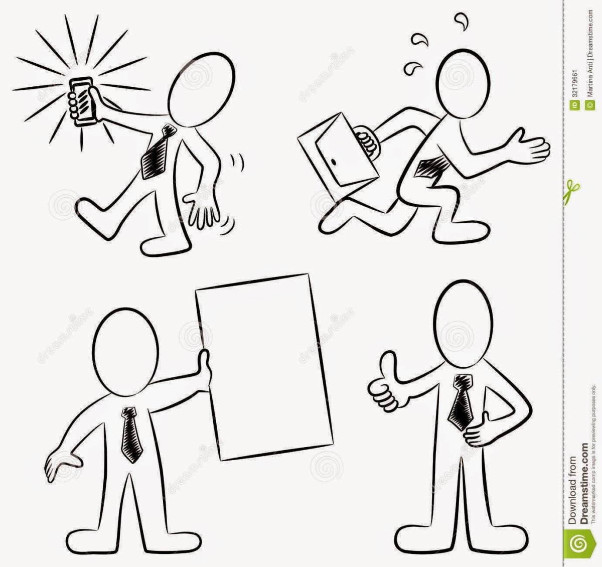 Скрайбинг человечки