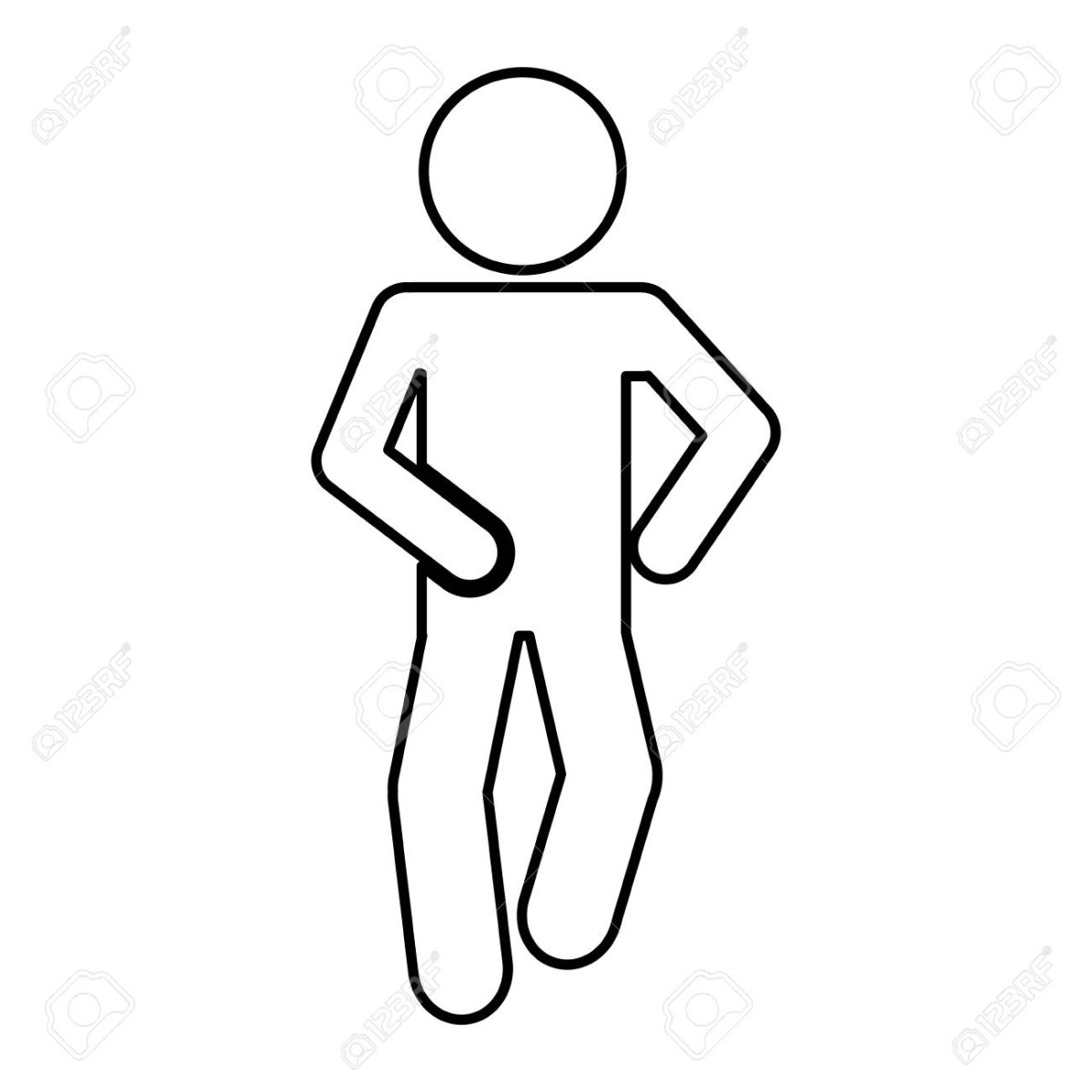 Контурные человечки