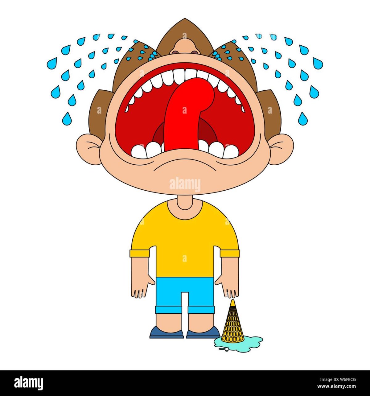 Смайлик истерика