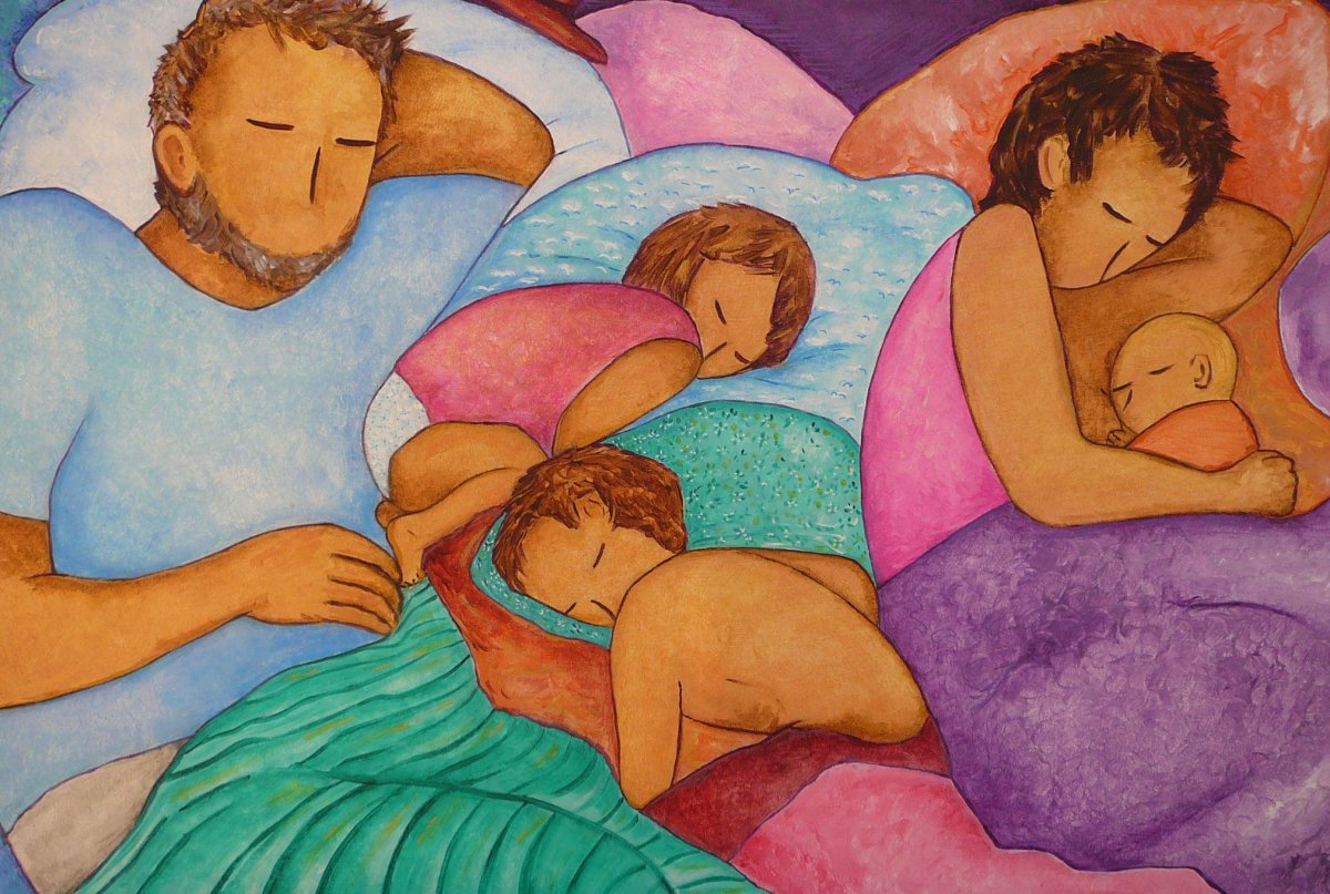 Совместный сон с ребенком