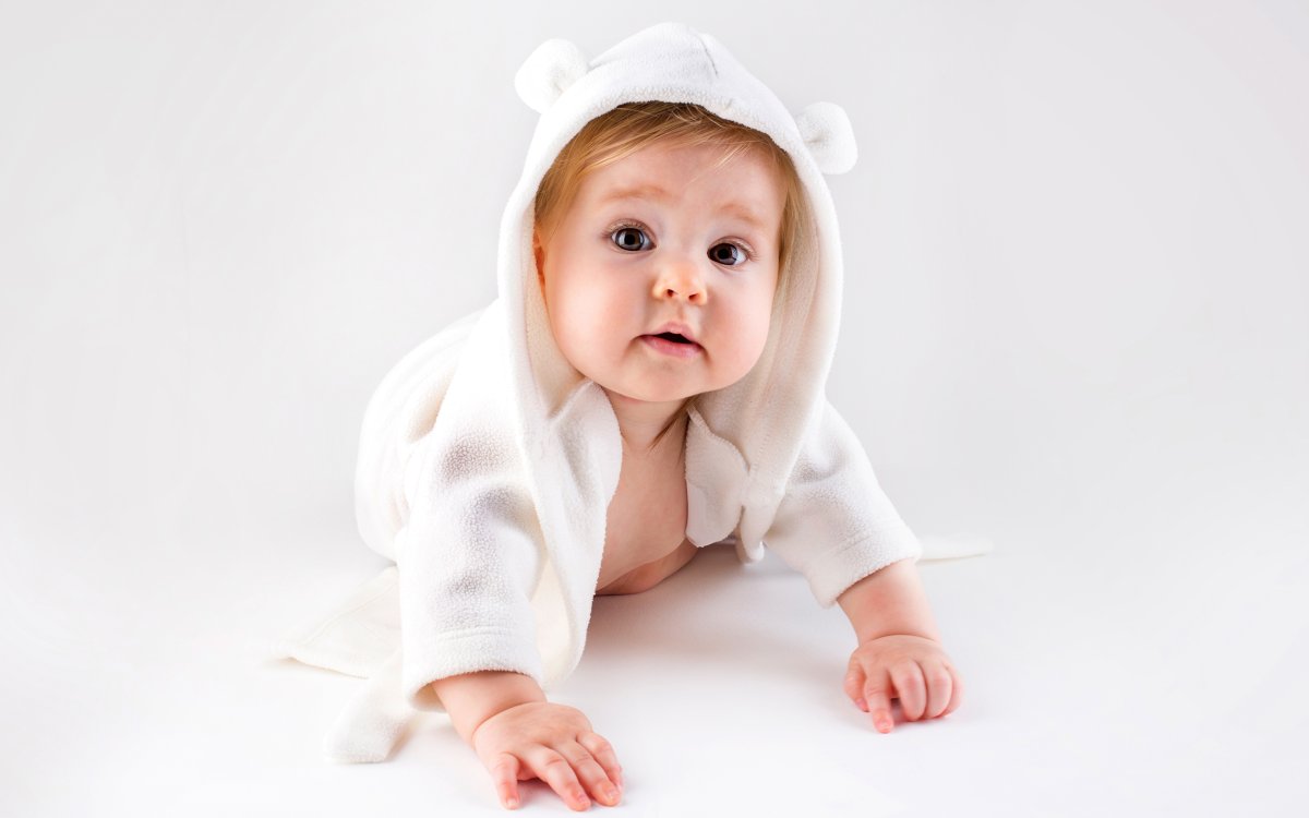 Однотонный фон для малышей