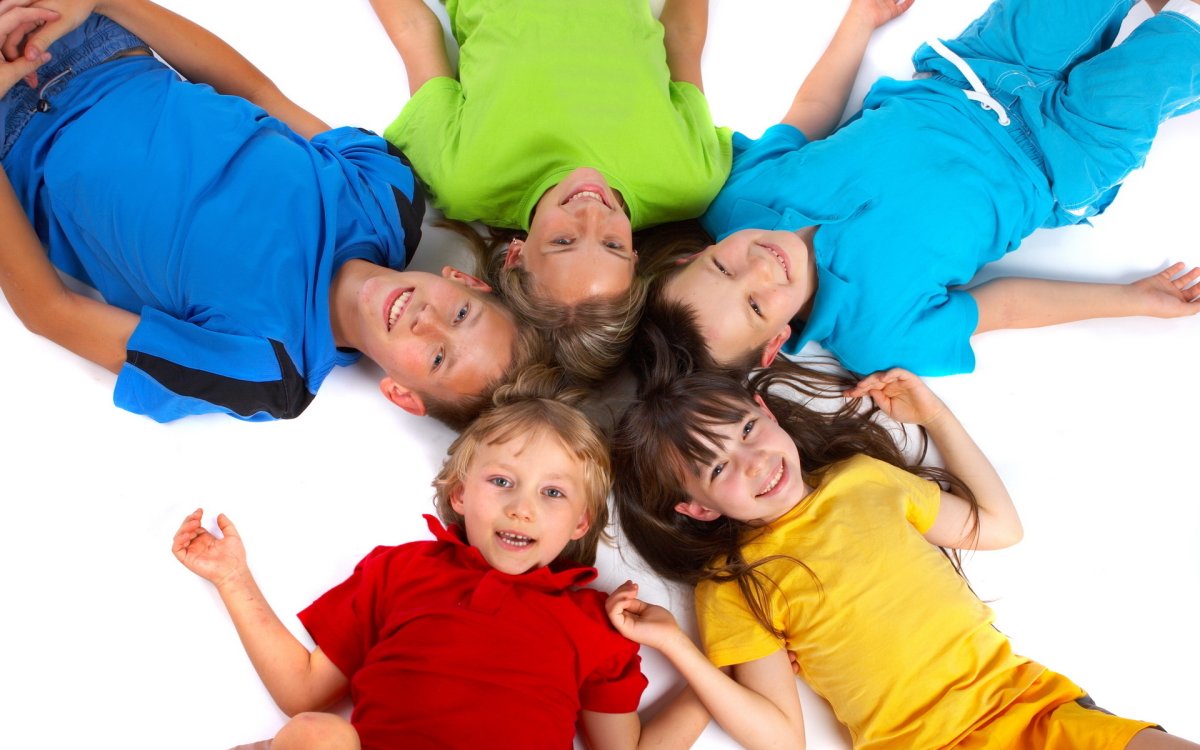 Дети вместе