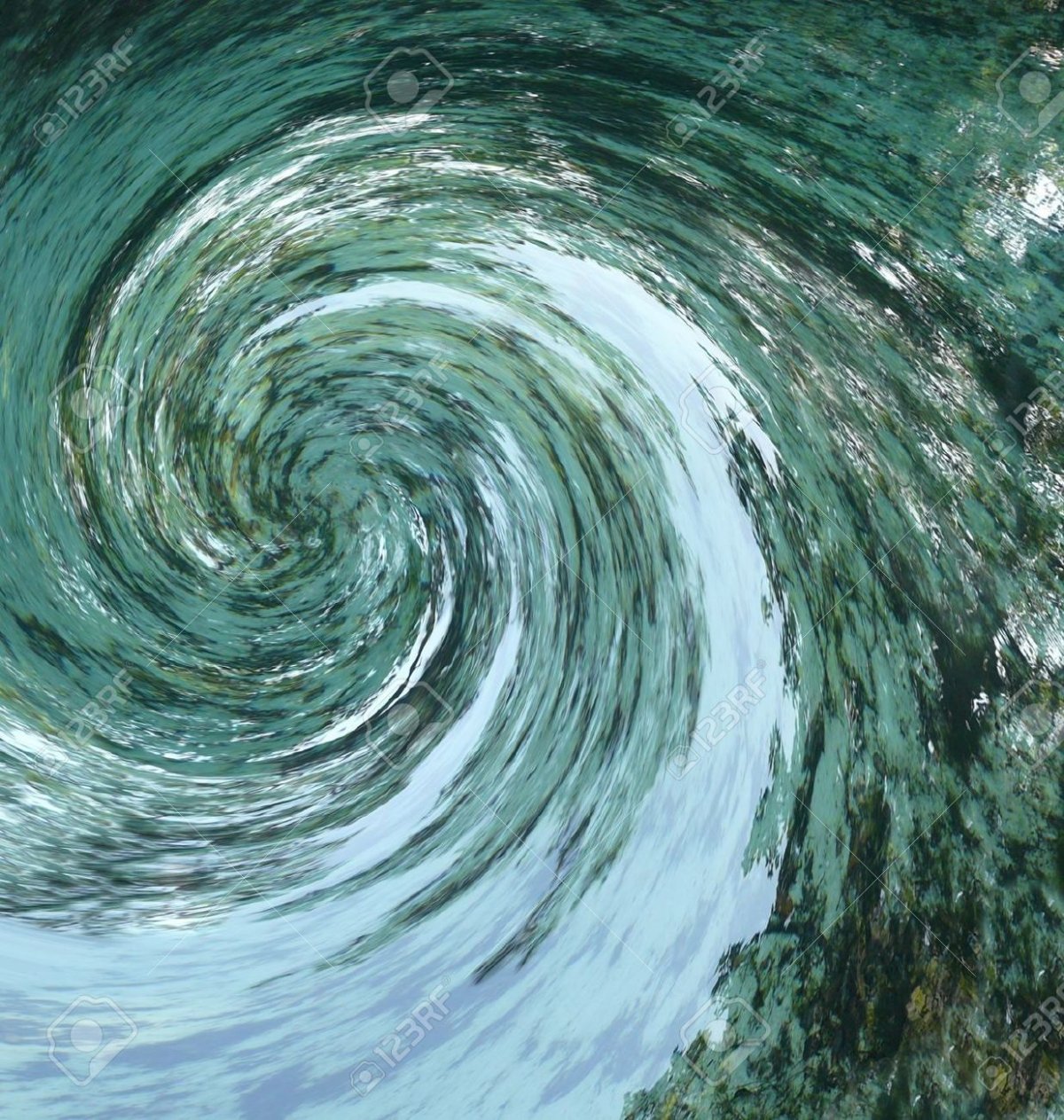 Зеленый водоворот