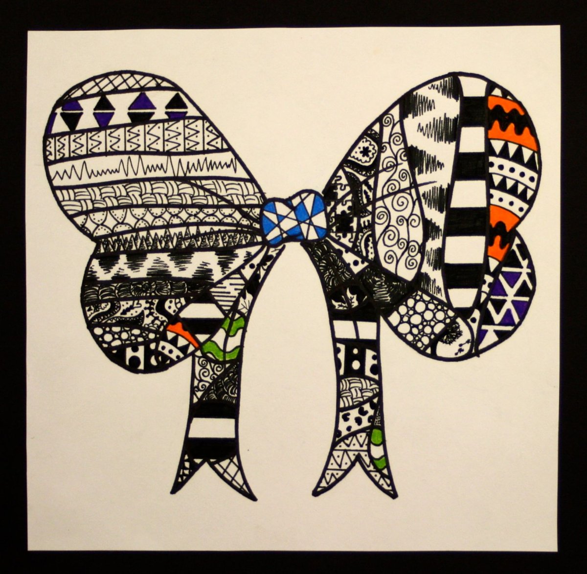 Зентангл маленькие