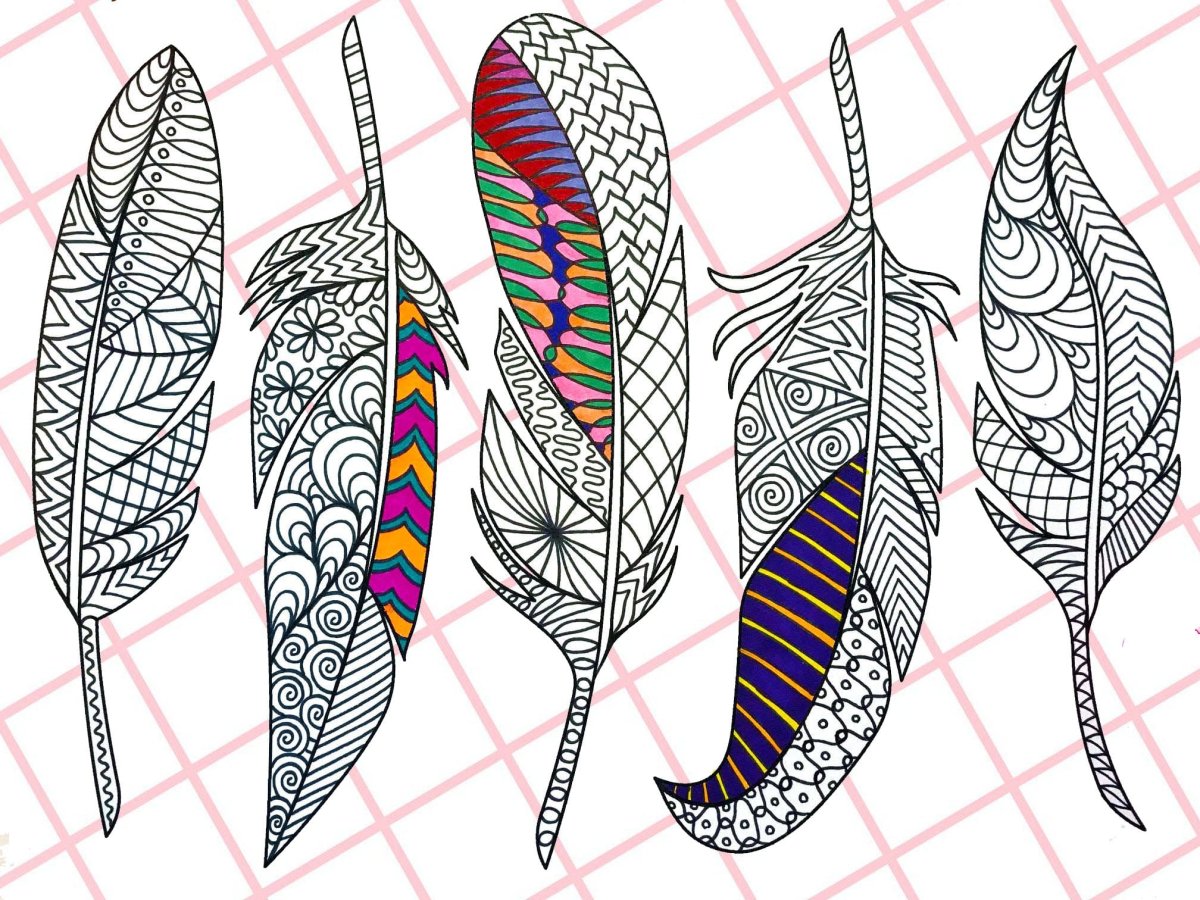 Дудлинг и Зентангл перо