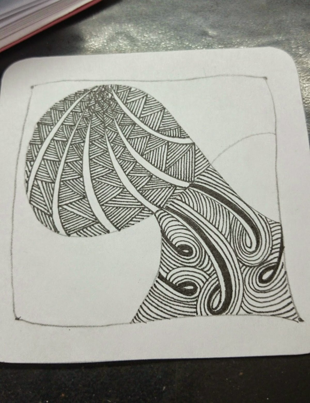 Рисование линиями техника