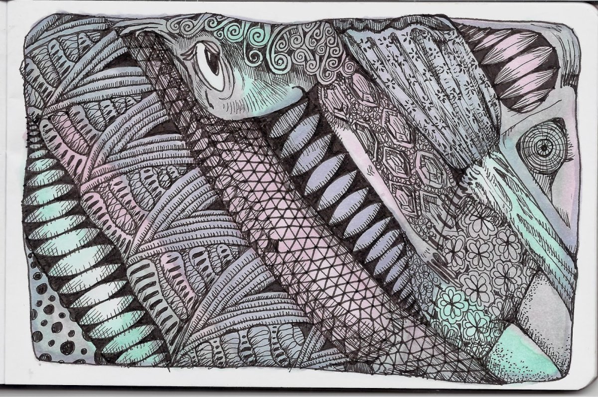 Зентангл Дуглас