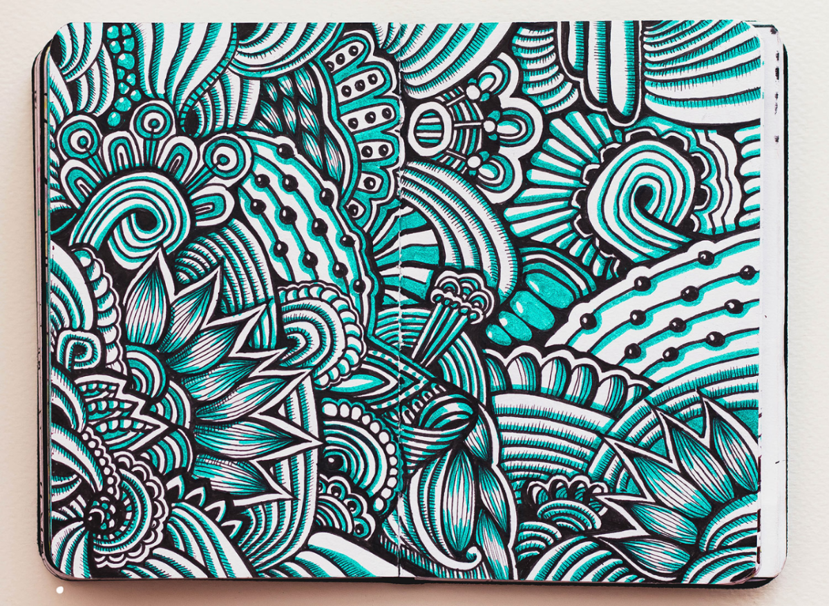 Орнаменты для скетчбука